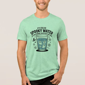 Tシャツブーージー幽霊ハロウィーン – かわいい，飲む トライブレンドＴシャツ