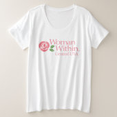 TシャツプラスサイズWWウィークエンドフラッグ2023 プラスサイズTシャツ (デザイン正面)