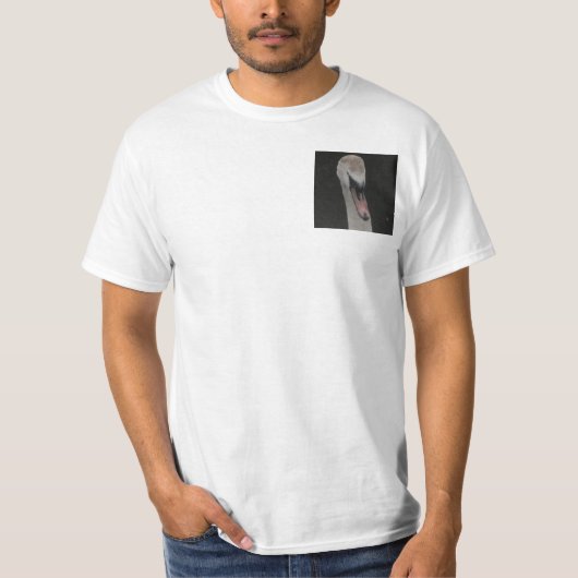 Tシャツベビースワン顔 Tシャツ (正面)
