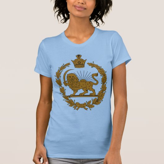 Tシャツペルシャの紋章付き外衣 Tシャツ (正面)
