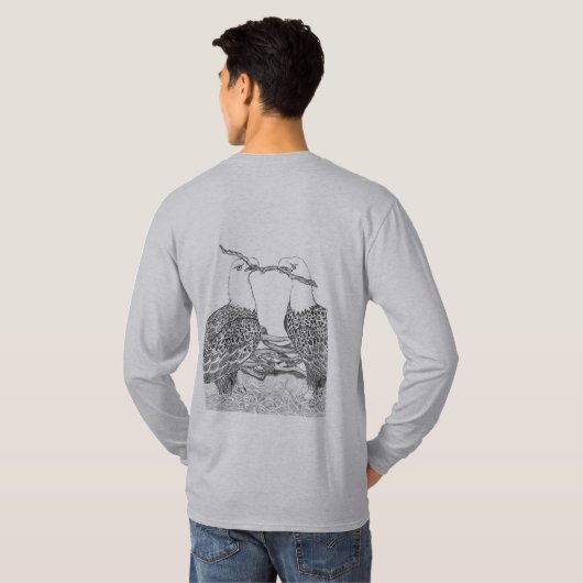 Tシャツホームセカンド自然ハリエット+Mネストレーションズ Tシャツ (裏面フル)