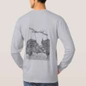 Tシャツホームセカンド自然ハリエット+Mネストレーションズ Tシャツ (裏面)