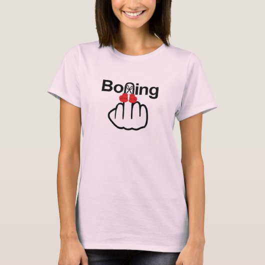 Tシャツボクシング反転 Tシャツ (正面)