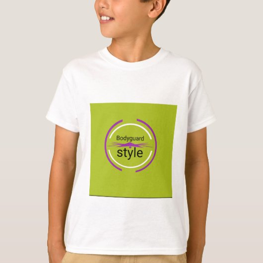 Tシャツボディガードデザイン Tシャツ (正面)