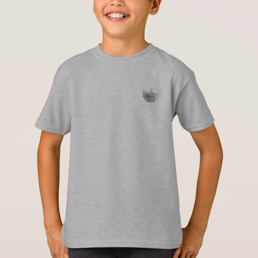 Tシャツボーイズボートデザインスタイル Tシャツ (正面)