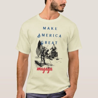 Tシャツメイクアメリカ素晴らし Tシャツ