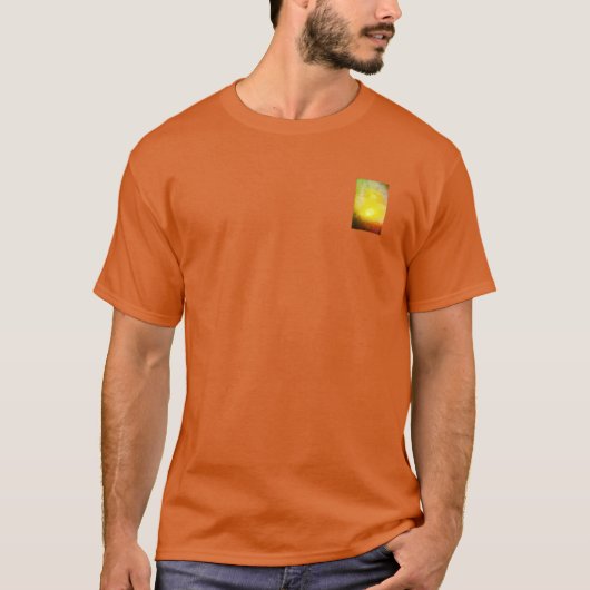 Tシャツメンズクールエコデザインスタイル Tシャツ (正面)