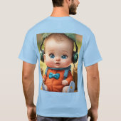 Tシャツメンズデザイン Tシャツ (裏面)