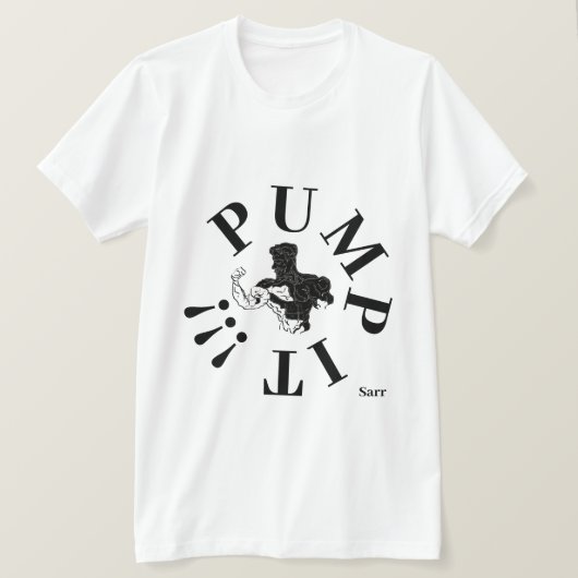 Tシャツメンズ: BodyBuilder Tシャツ (デザイン正面)