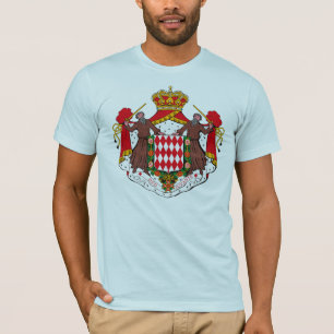 Tシャツモナコの紋章付き外衣 Tシャツ