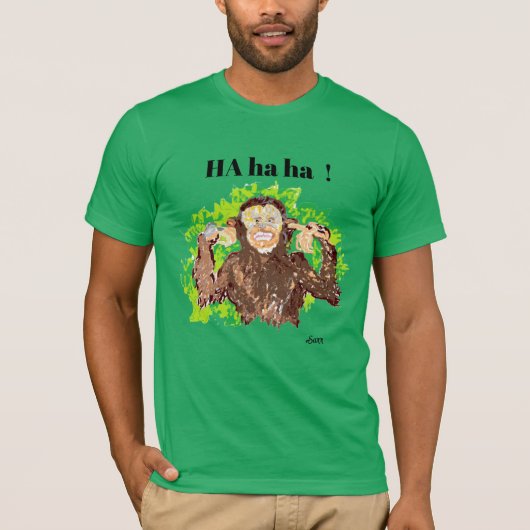 Tシャツモンキーのまわりに Tシャツ (正面)
