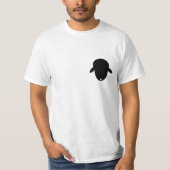 Tシャツヤギの頭ASN-1 Tシャツ (正面)