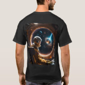 : Tシャツユニークデザインの側面 Tシャツ (裏面)