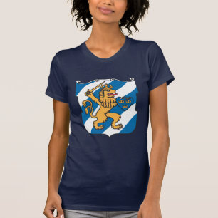 Tシャツヨーテボリの紋章付き外衣 Tシャツ