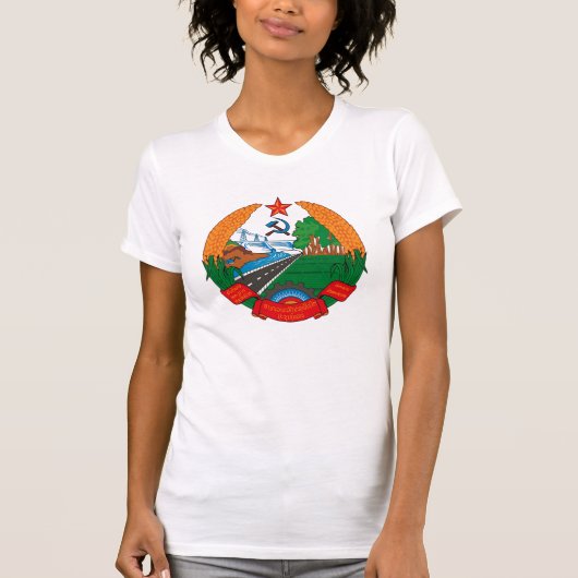 Tシャツラオスの紋章付き外衣 Tシャツ (正面)