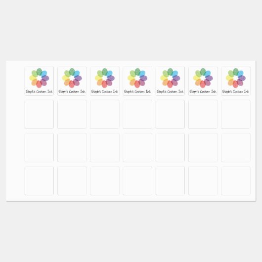 Tシャツラベル ラベル (シート)