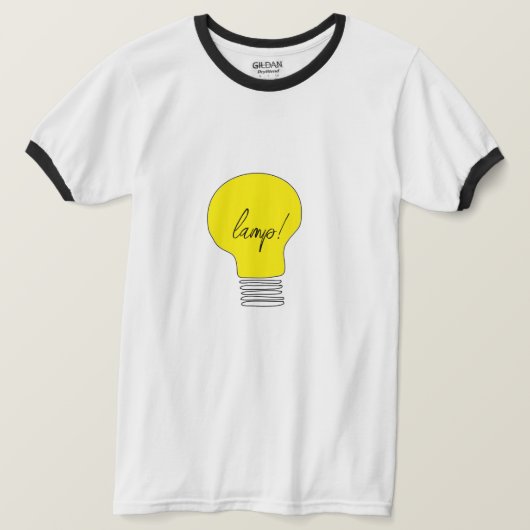 Tシャツランプ かわいい4 Tシャツ (デザイン正面)