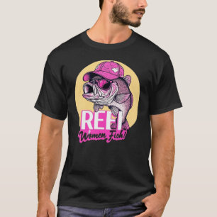 Tシャツリール女性魚の新ファッションデザイナーティー Tシャツ