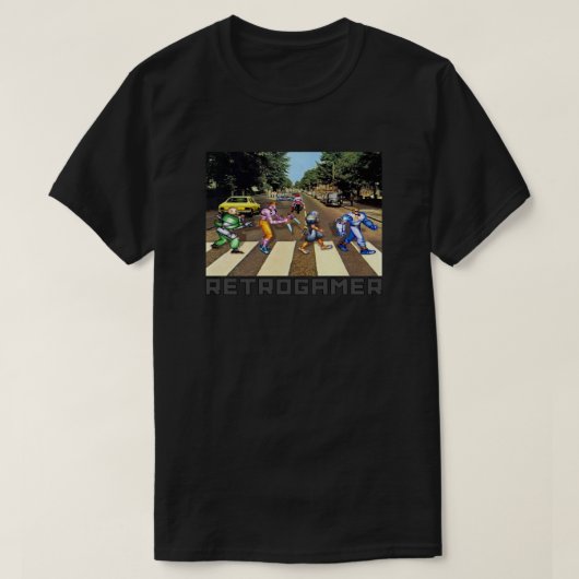 TシャツレトロゲームキャプテンCMD Tシャツ (デザイン正面)
