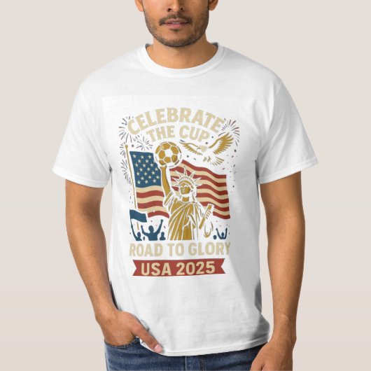 Tシャツワールドカップ2025年 Tシャツ (正面)