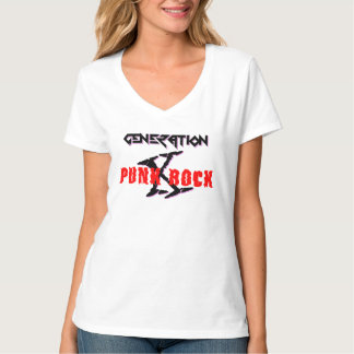 Tシャツ世代Xパンクロック Tシャツ
