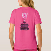 Tシャツ付き本 Tシャツ (裏面)