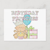 Tシャツ付き誕生日プリンセス（1回目） ポストカード (正面)