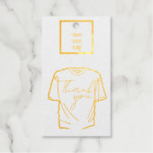 Tシャツ価格 ギフトタグ (正面)