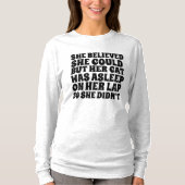 Tシャツ信じが着おもしろいる Tシャツ (正面)