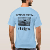 Tシャツ出、Bowfishの Tシャツ (裏面)