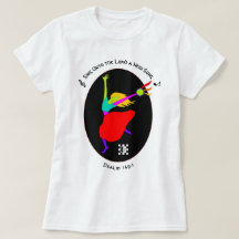 Tシャツ卿に向かって歌う