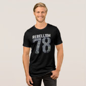 Tシャツ反乱78 トライブレンドTシャツ (正面全面)
