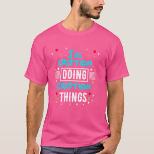 Tシャツ名CRはCRISTIAN ThingsをCHRISTIAN Doing CR Tシャツ