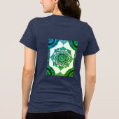 Tシャツ女及びTシャツ最高のTシャツ トライブレンドＴシャツ (裏面)