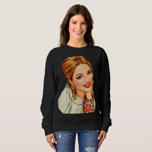 Tシャツ女子 スウェットシャツ (正面フル)