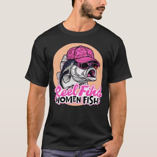 Tシャツ女性魚の新ファッションデザイナーティー Tシャツ (正面)