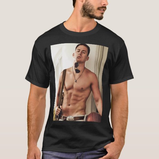 Tシャツ姿のチャニング・テイタム Tシャツ (正面)