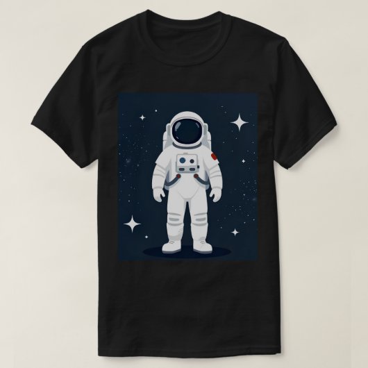 Tシャツ宇宙飛行士 スペースTシャツ Tシャツ (デザイン正面)