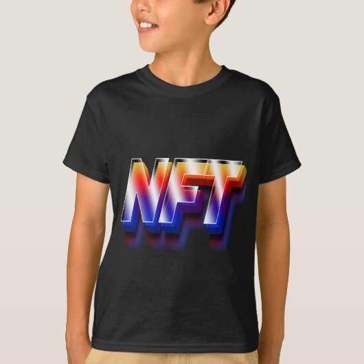 Tシャツ少年NFT Tシャツ (正面)
