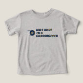 Tシャツ幼児用おもしろいことわざシャツ (デザイン正面)