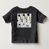 Tシャツ幼児 – ペンギン トドラーTシャツ (裏面)