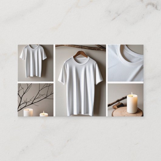 Tシャツ店 名刺 (正面)