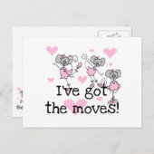 Tシャツ得とギフトを手に入れた ポストカード (正面/裏面)