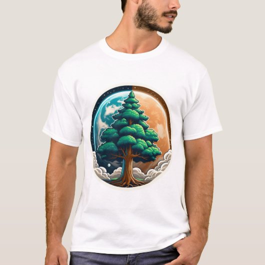Tシャツ惑星(_S保護) Tシャツ (正面)