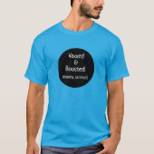 Tシャツ感謝していはVaxxed and Suvasted (Science! Tシャツ (正面)