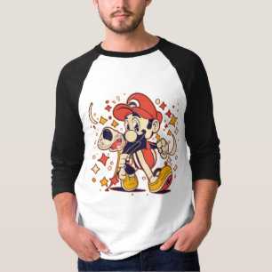 Tシャツ文化ポップ・アートのおもしろいフード付きスウェットシャツ漫画 Tシャツ
