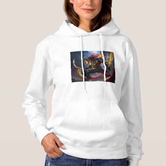Tシャツ新年デザインcrismass パーカ (正面)