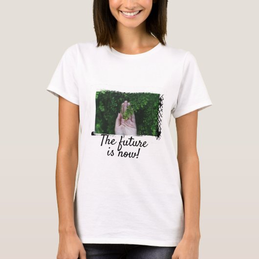 Tシャツ未来は今だ！ Tシャツ (正面)