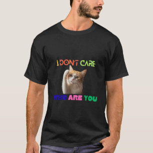 Tシャツ気にのデザインは気にStatement Tシャツ