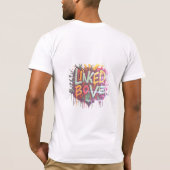 Tシャツ特集「Linked By Love」。 Tシャツ (裏面)